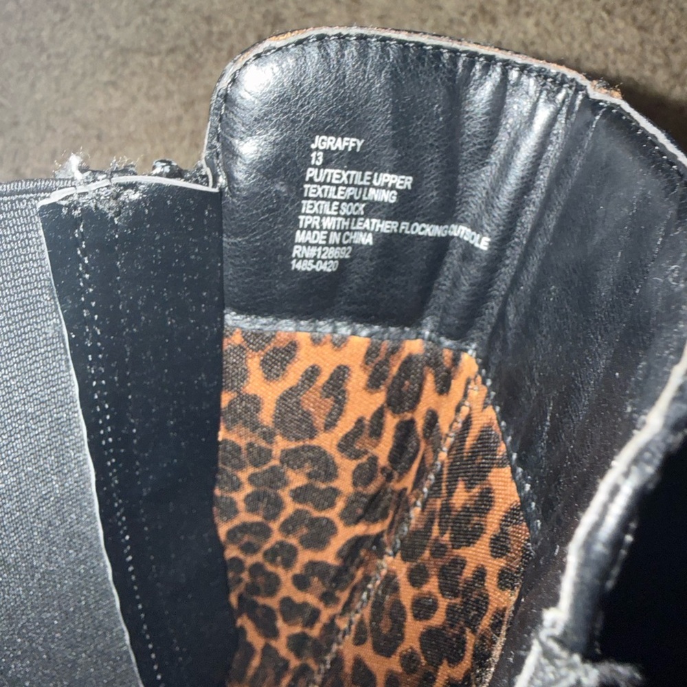 Steve Madden Kids Black Knee-High Boots - Picture 3 of 3